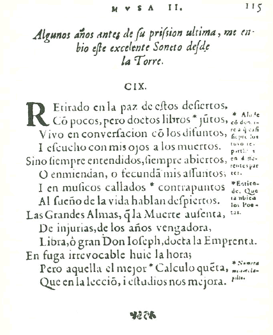 Poema impreso en 1648